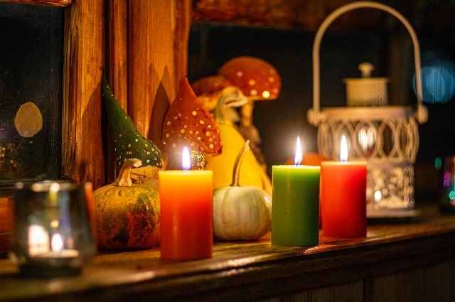 Candles and cushions can quickly give a warm feeling in your Cyprus property rental